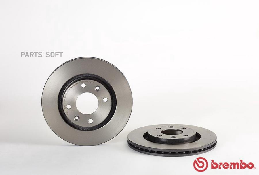 

Тормозной диск brembo комплект 1 шт. 09869511