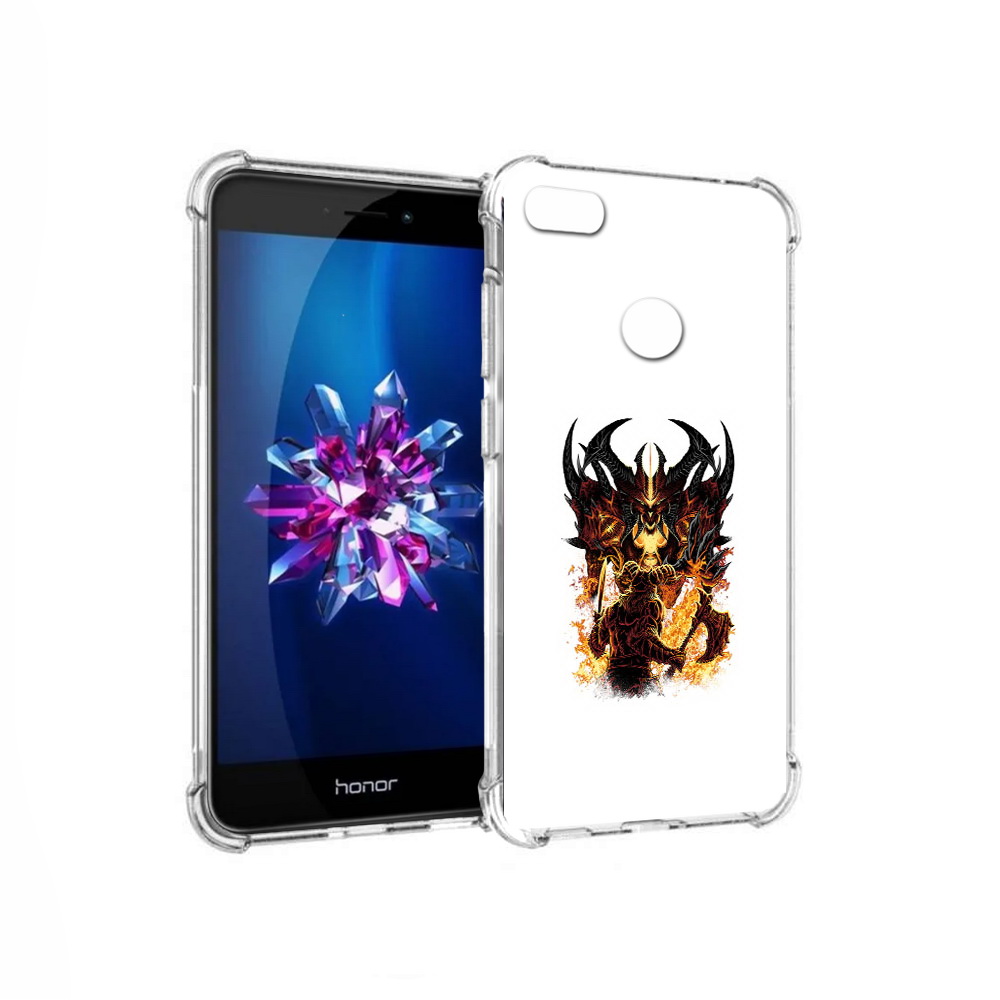 

Чехол MyPads Tocco для Honor 8 Lite демон shadow fiend (PT62584.26.318), Прозрачный, Tocco