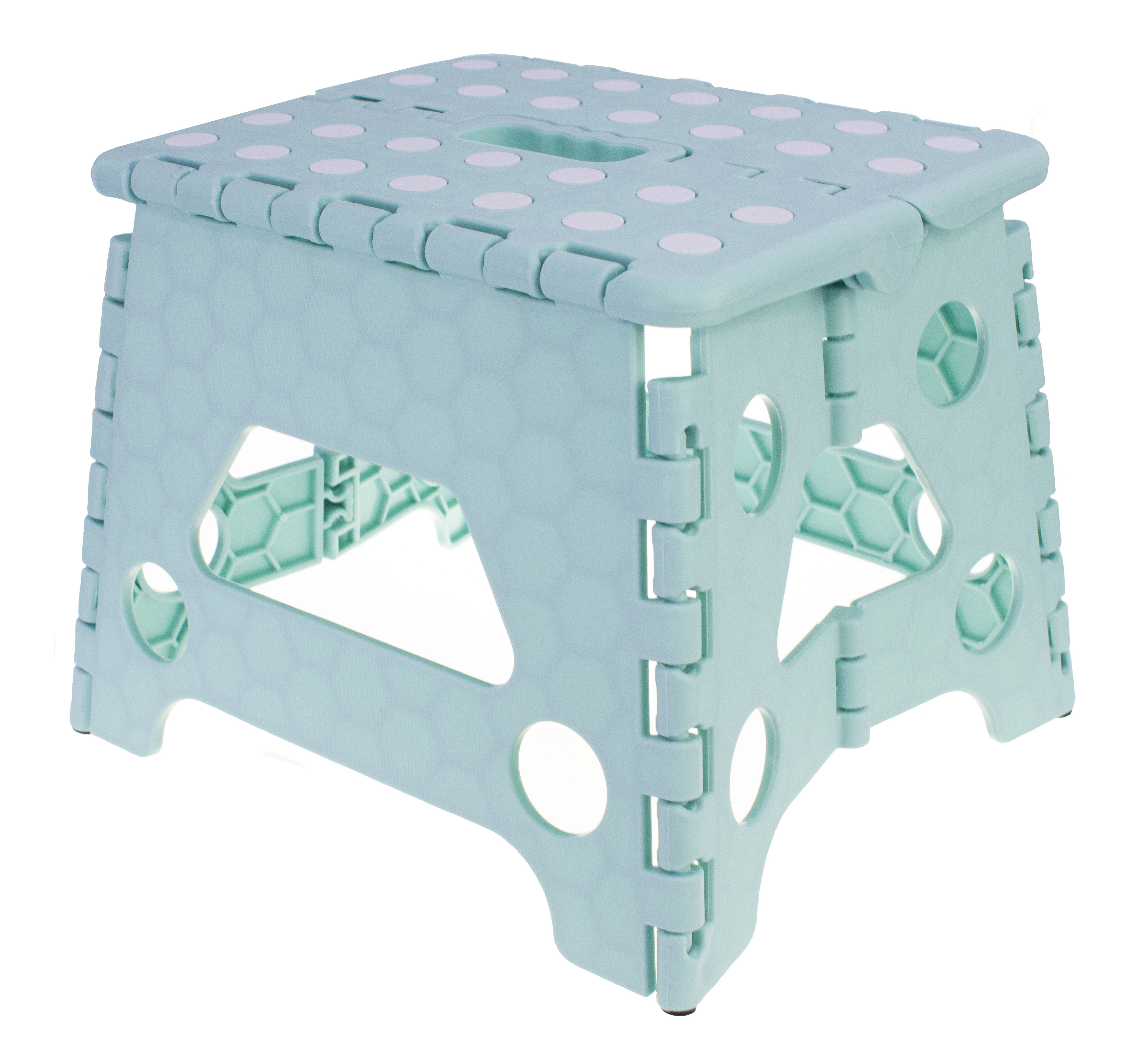 фото Табурет складной маленький голубой proffi pkt0150