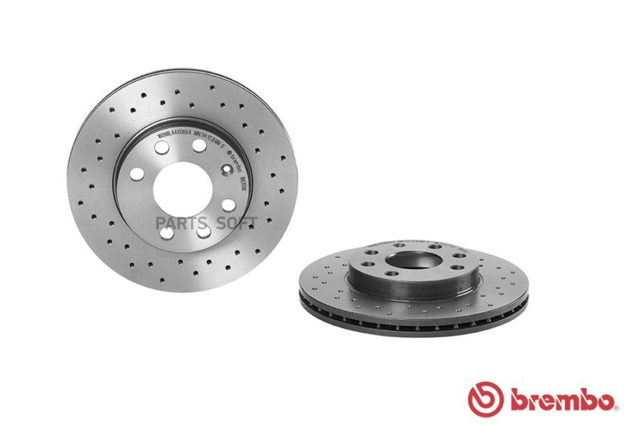 

Тормозной диск brembo комплект 1 шт. 0986351X