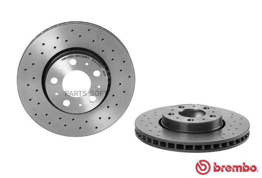 

Тормозной диск brembo комплект 1 шт. 0986331X