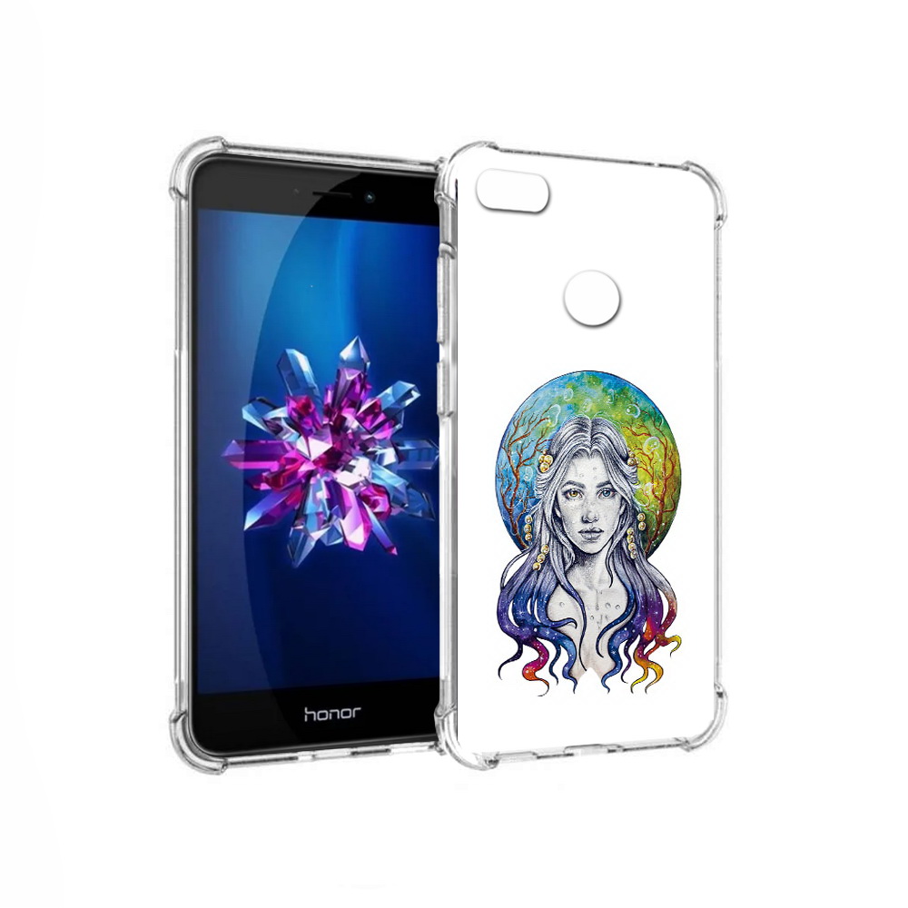 

Чехол MyPads Tocco для Honor 8 Lite девушка с красивыми волосами (PT62584.26.313), Прозрачный, Tocco
