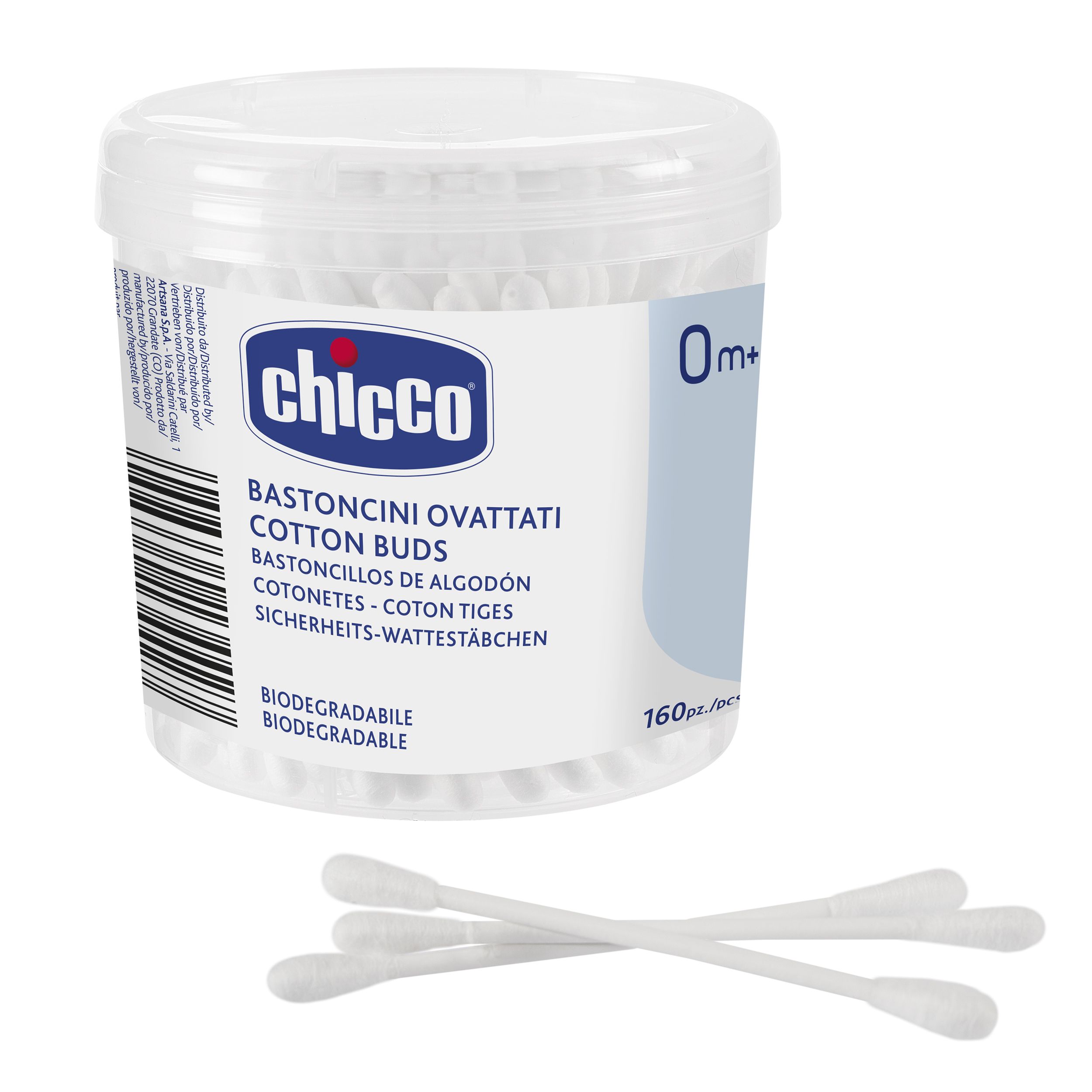 Ватные палочки Chicco 160шт 340728692