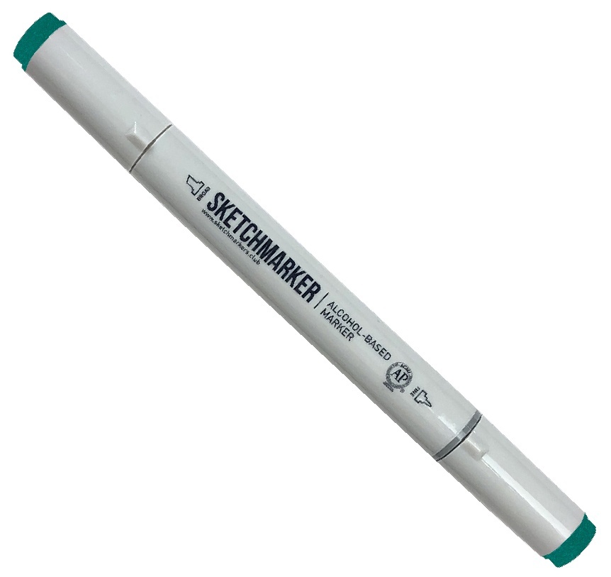 

Маркер Sketchmarker двухсторонний для скетчинга цвет G140 Морской зеленый