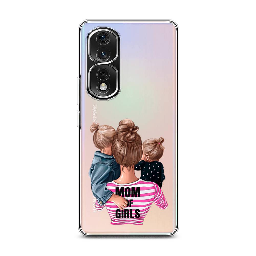 

Чехол Awog на Honor 80 Pro "Mom of Girls", Разноцветный, 6120450-6