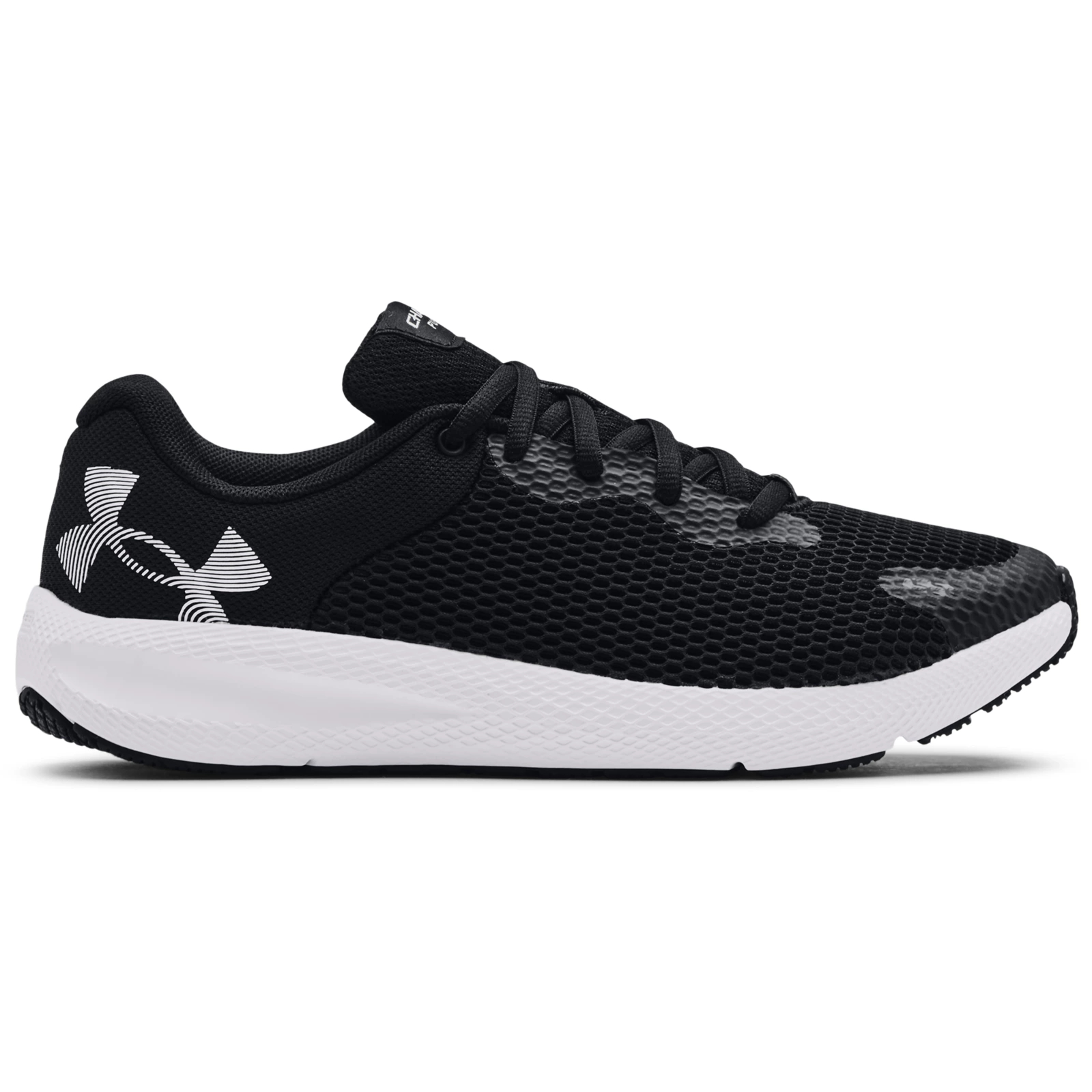 фото Кроссовки женские under armour ua w charged pursuit 2 bl черные 9.5 us