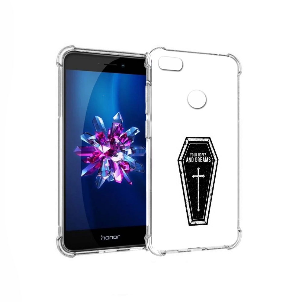 

Чехол MyPads Tocco для Honor 8 Lite гроб с мечтами (PT62584.26.299), Прозрачный, Tocco