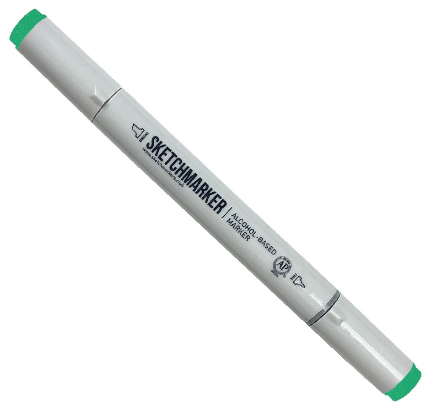 

Маркер Sketchmarker двухсторонний для скетчинга цвет G122 Сочный зеленый