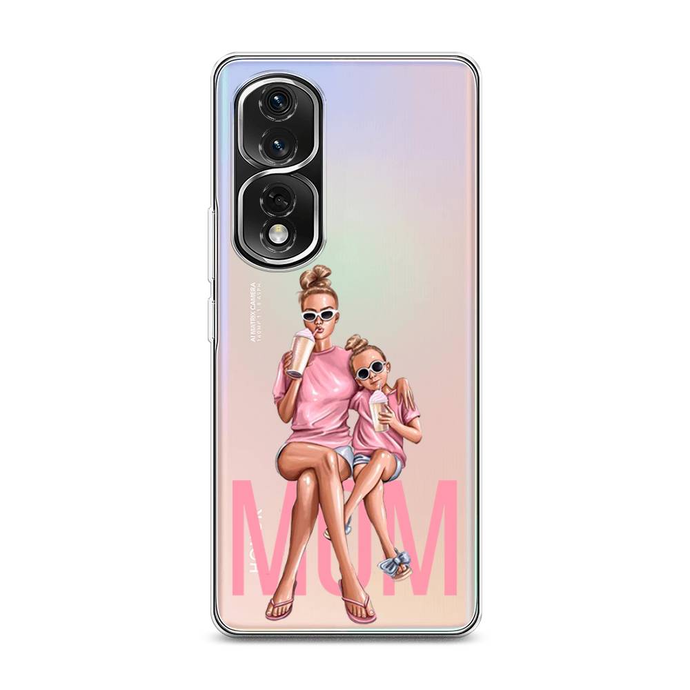 

Чехол Awog на Honor 80 Pro "Lovely mom", Бежевый;розовый;прозрачный, 6120450-7
