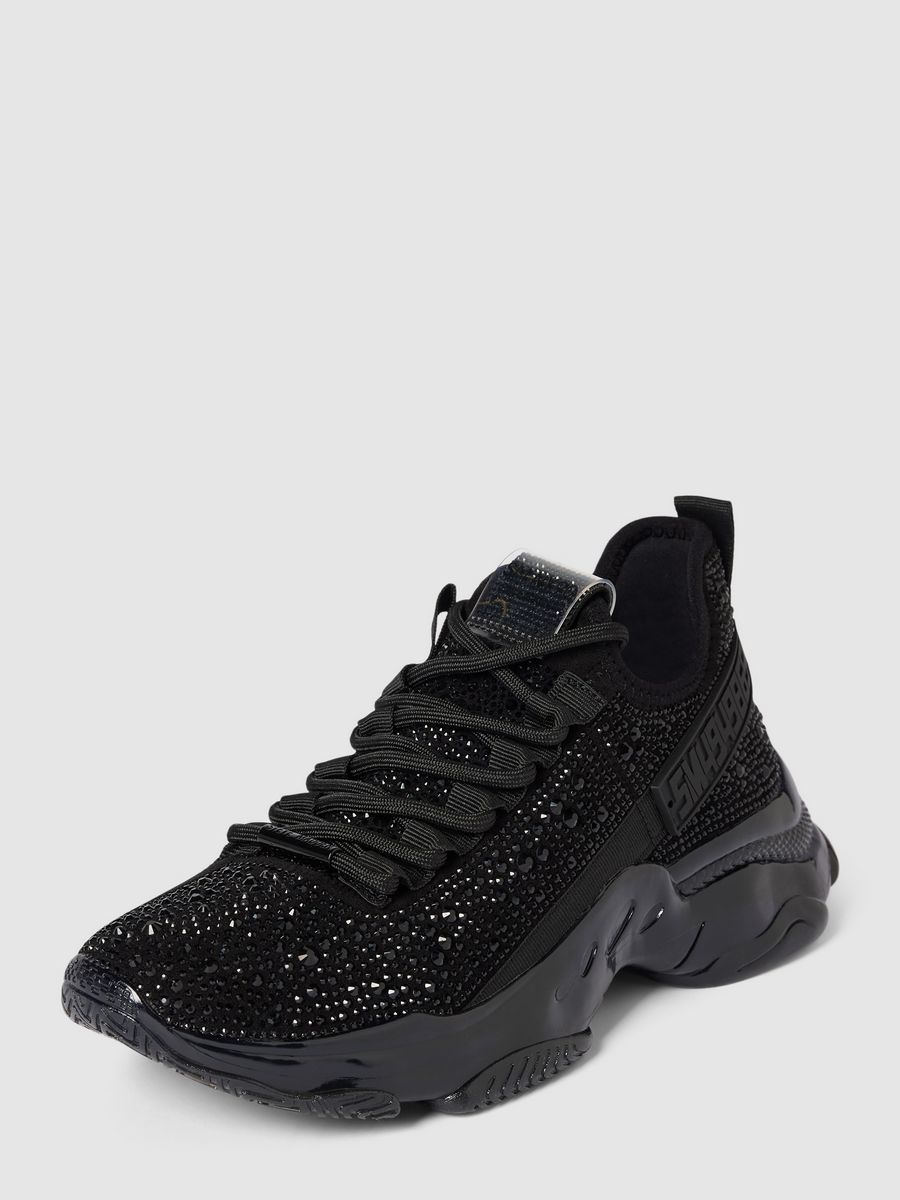 

Кроссовки женские STEVE MADDEN SM11001807 черные 36 EU, Черный, SM11001807