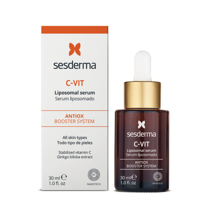 фото Сыворотка для лица sesderma c-vit липосомальная 30 мл