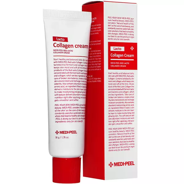 Укрепляющий крем с коллагеном и лактобактериями Medi-Peel Red Lacto Collagen Cream