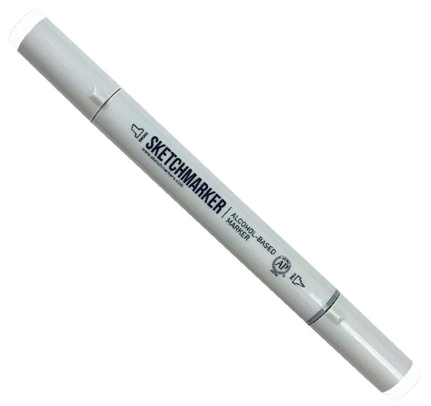 

Маркер Sketchmarker двухсторонний на спиртовой основе для скетчинга пустой без чернил