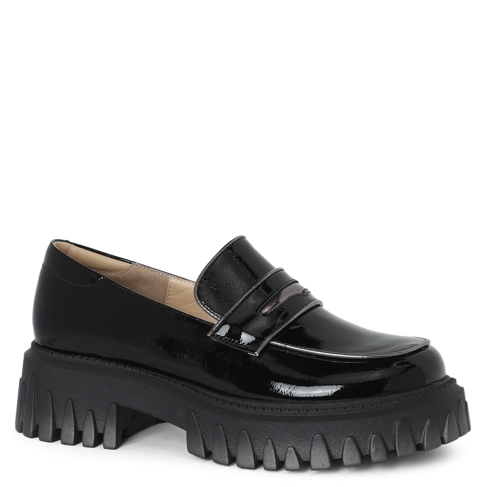 

Лоферы женские Tendance X1508-02-N956P черные 40 EU, Черный, X1508-02-N956P