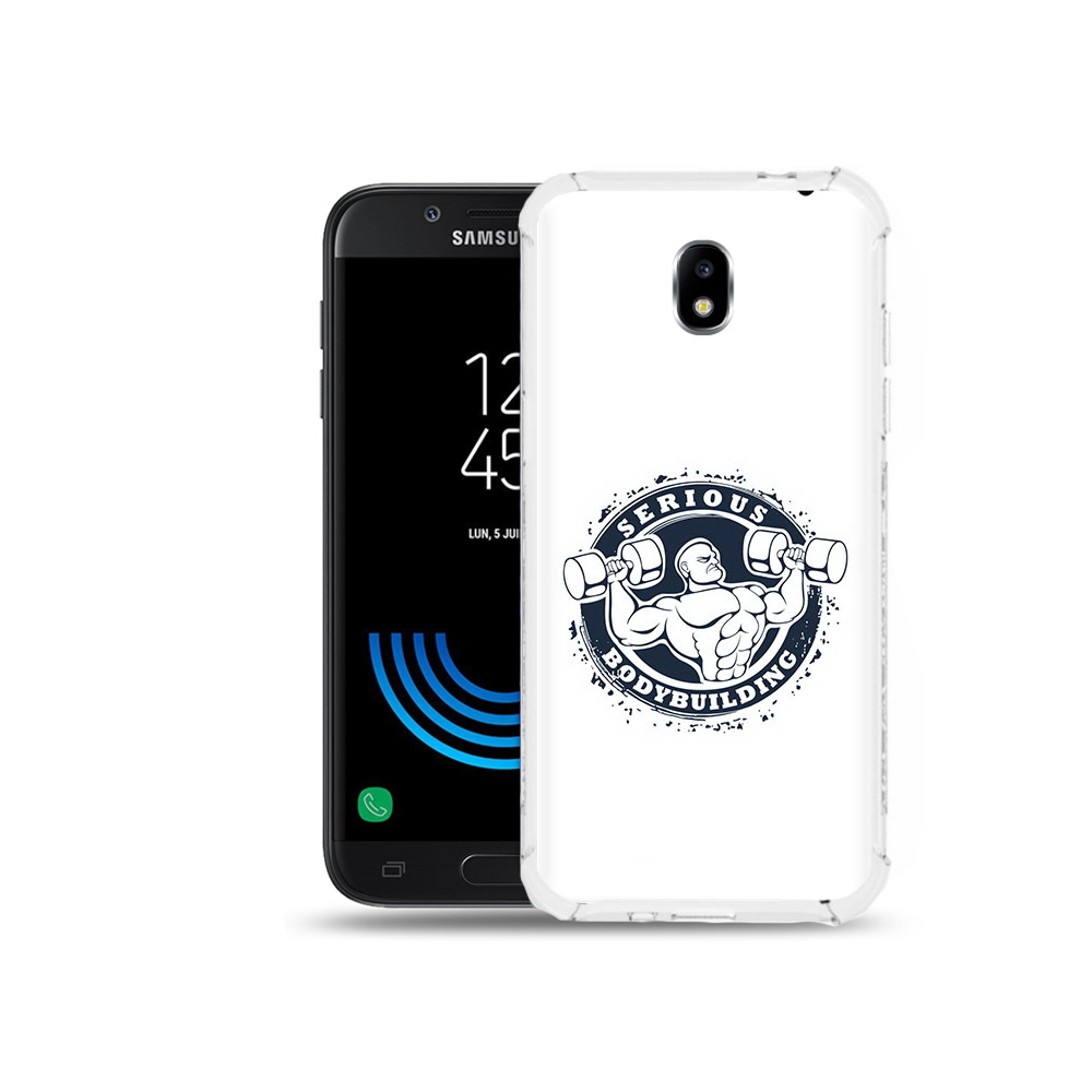 

Чехол MyPads Tocco для Samsung Galaxy J5 (2017) бодибилдинг воля к победе, Прозрачный, Tocco
