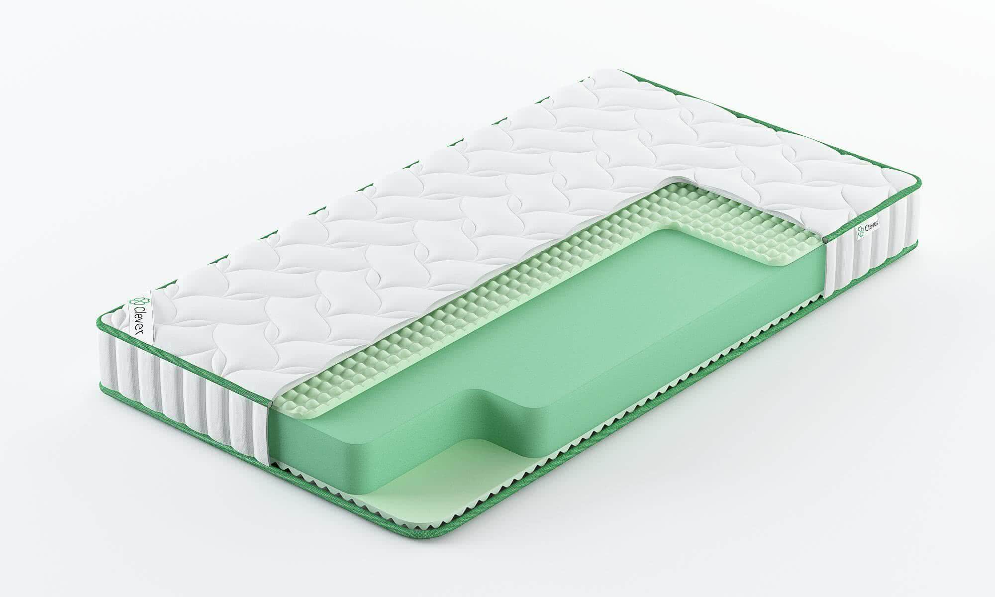 

Матрас Clever Action 170x195, Белый, CLEVER ACTION