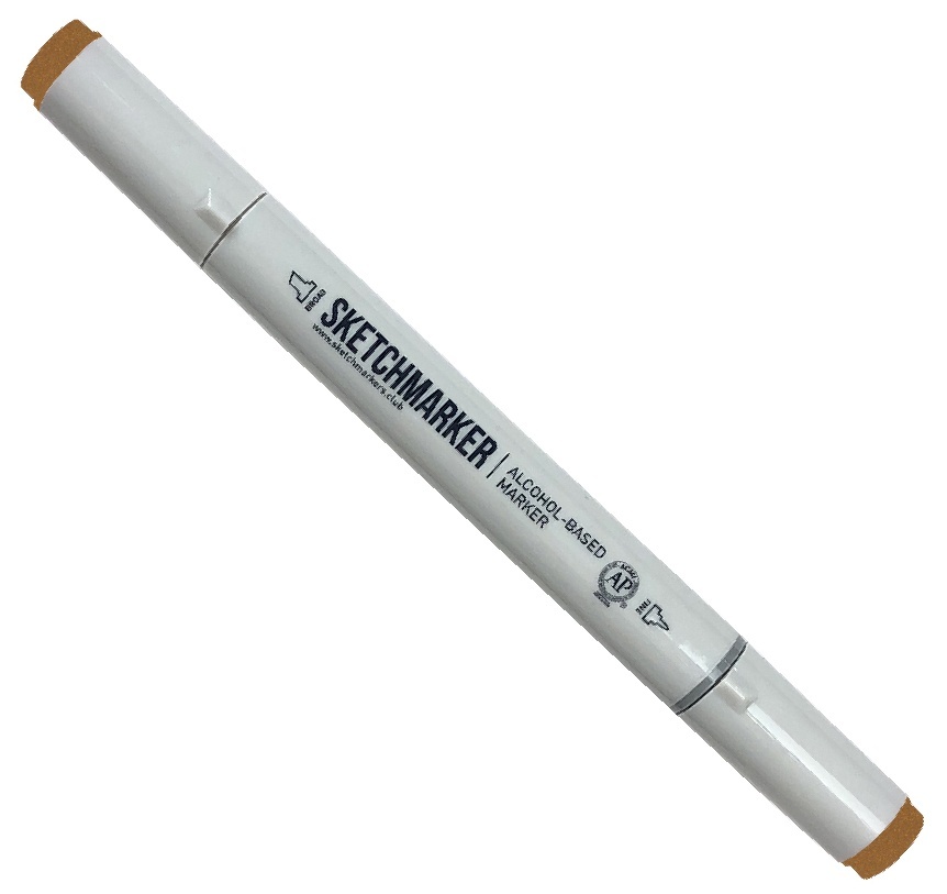 Маркер Sketchmarker двухсторонний на спиртовой основе для скетчинга цвет BR71 Сиена