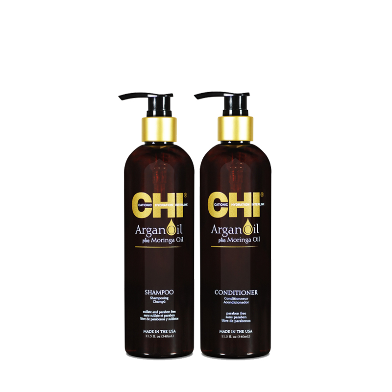 Набор шампунь+кондицианер CHI Argan Oil, 340 мл