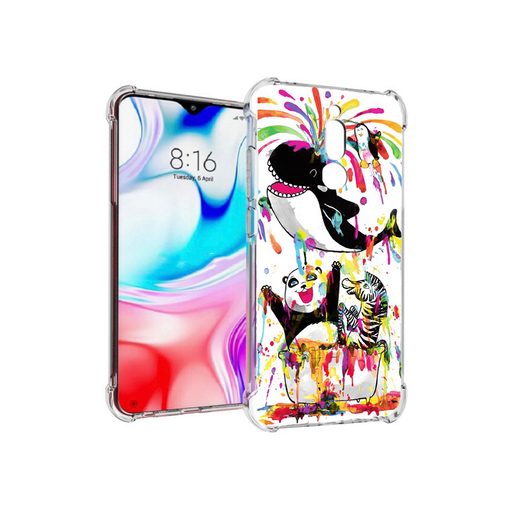 

Чехол MyPads Tocco для Xiaomi Redmi 8 Хиппи кит (PT138911.300.191), Прозрачный, Tocco