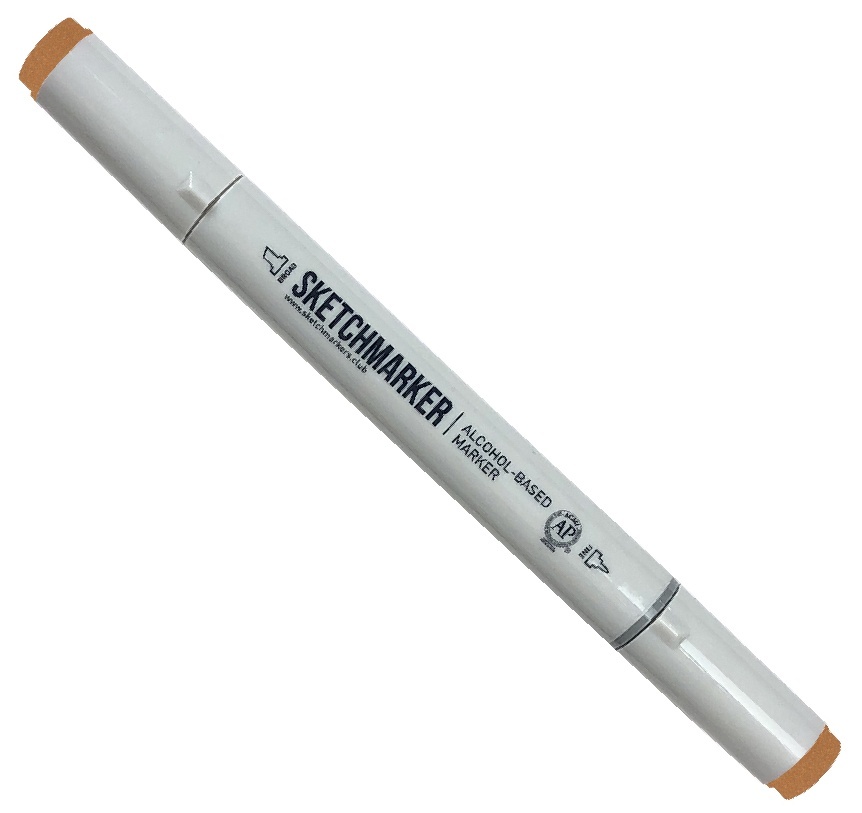 

Маркер Sketchmarker двухсторонний на спиртовой основе для скетчинга цвет BR11 Горчица, Коричневый