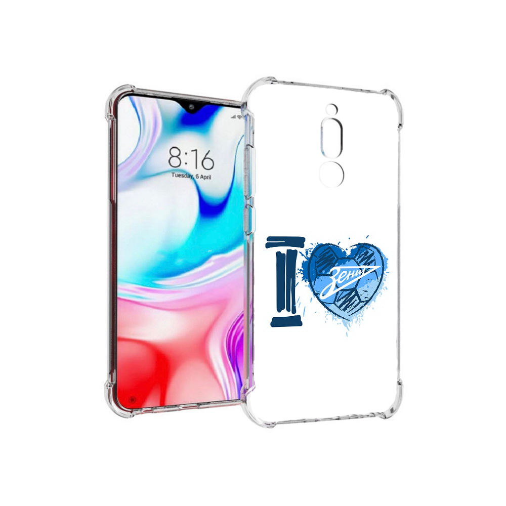 

Чехол MyPads Tocco для Xiaomi Redmi 8 ФК я люблю зенит (PT138911.300.186), Прозрачный, Tocco
