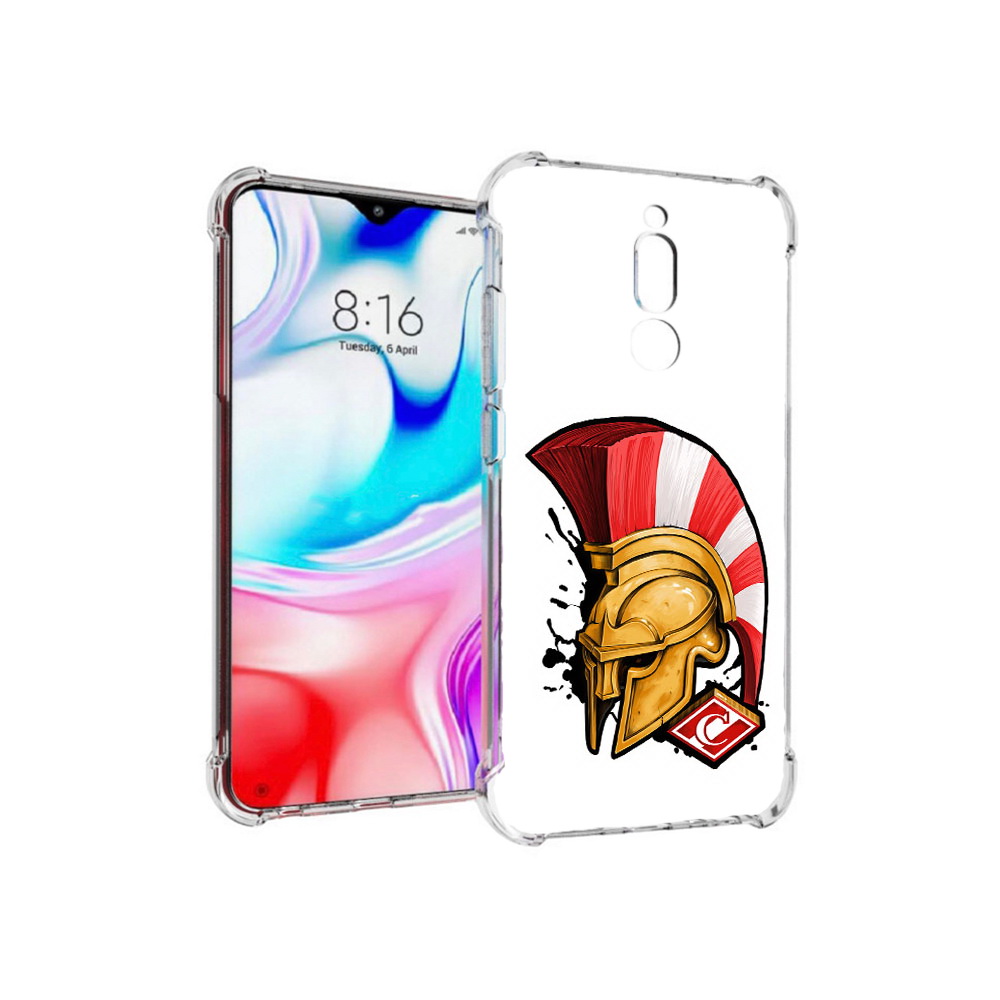 

Чехол MyPads Tocco для Xiaomi Redmi 8 ФК спартак шлем (PT138911.300.185), Прозрачный, Tocco
