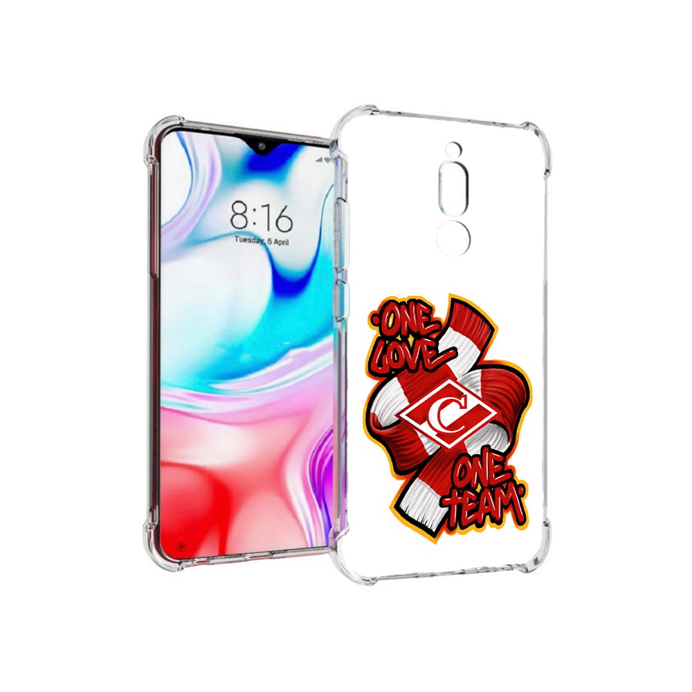 

Чехол MyPads Tocco для Xiaomi Redmi 8 ФК спарак 1 любовь (PT138911.300.184), Прозрачный, Tocco