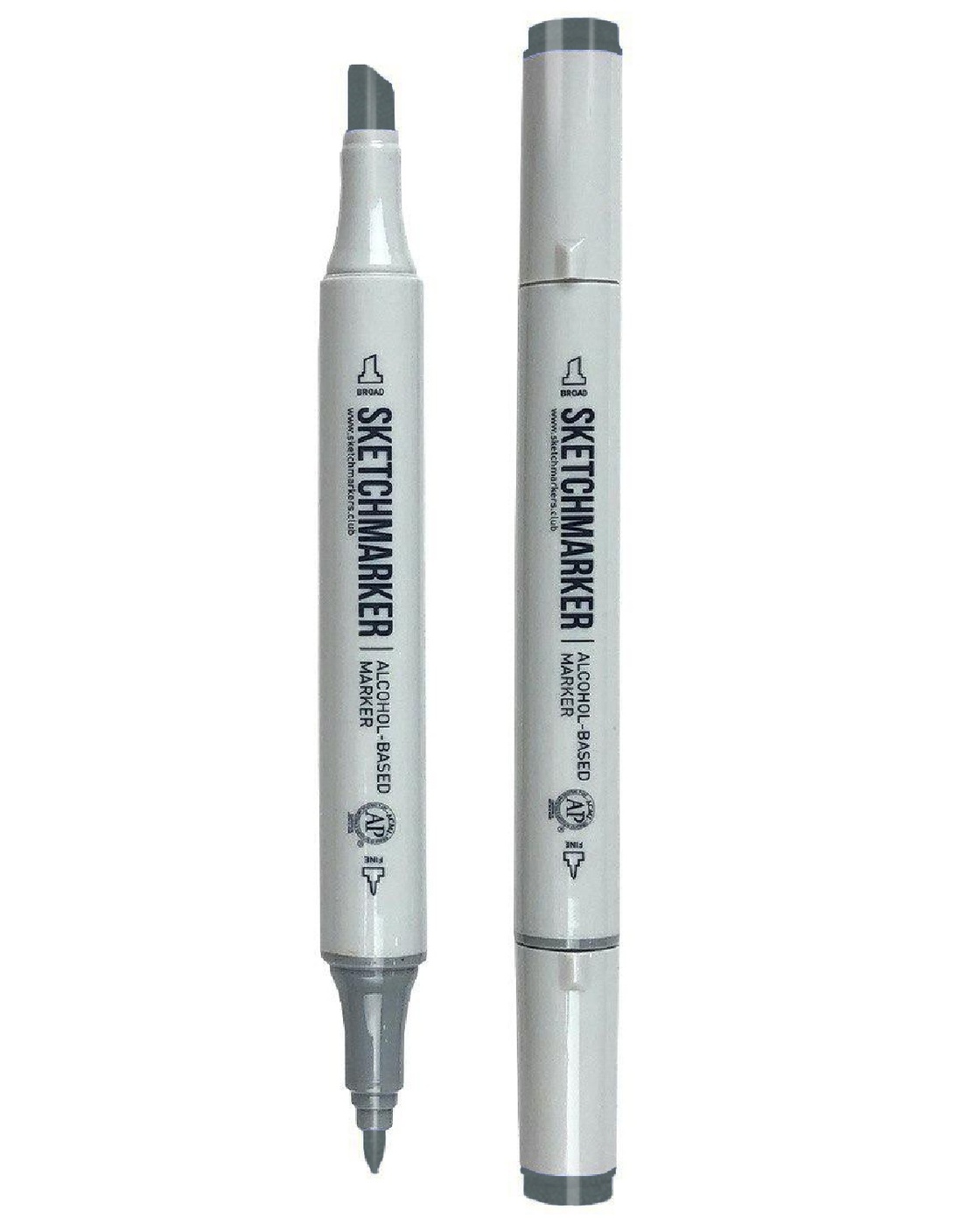 

Маркер SKETCHMARKER двухсторонний на спиртовой основе цвет BG50 Орегонская сосна, Серый