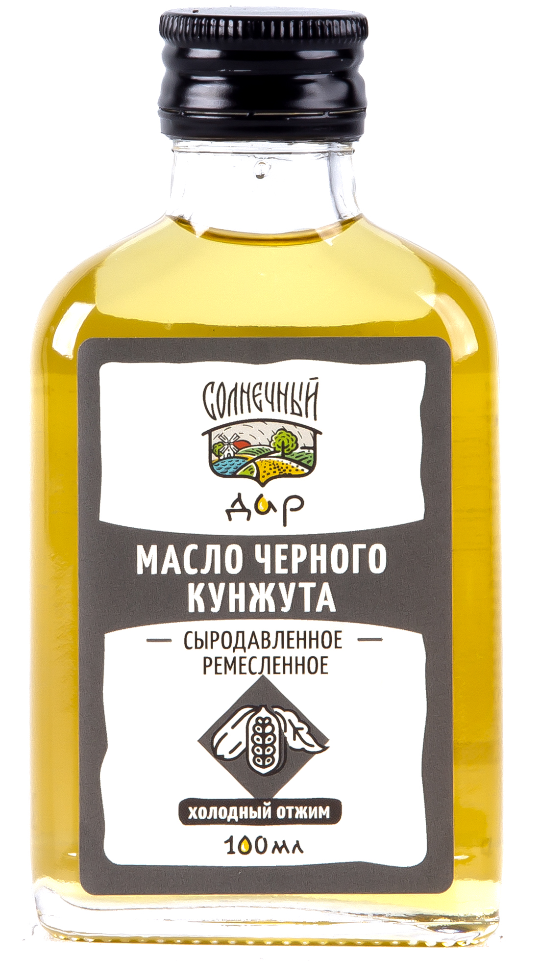 

Масло Солнечный дар черного кунжута, 100 мл, M.ch.kng