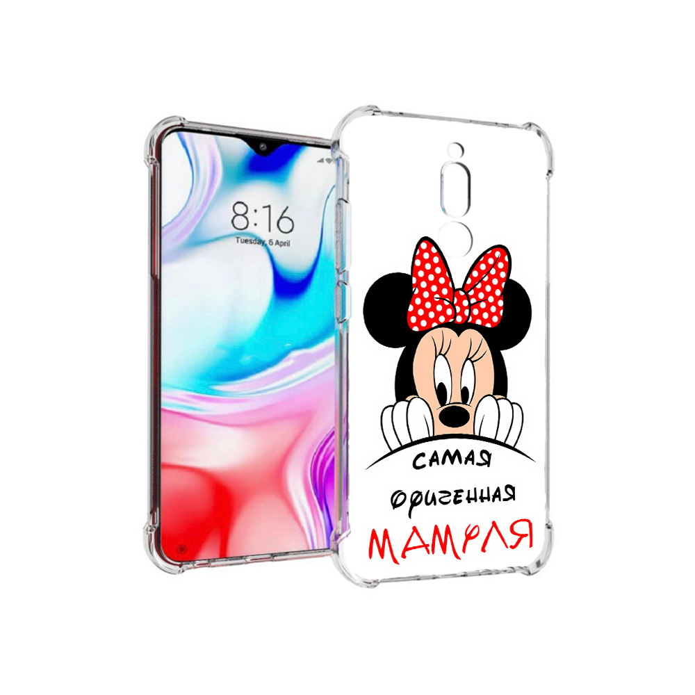 

Чехол MyPads Tocco для Xiaomi Redmi 8 Самая лучшая мамуля Мини Маус (PT138911.300.152), Прозрачный, Tocco
