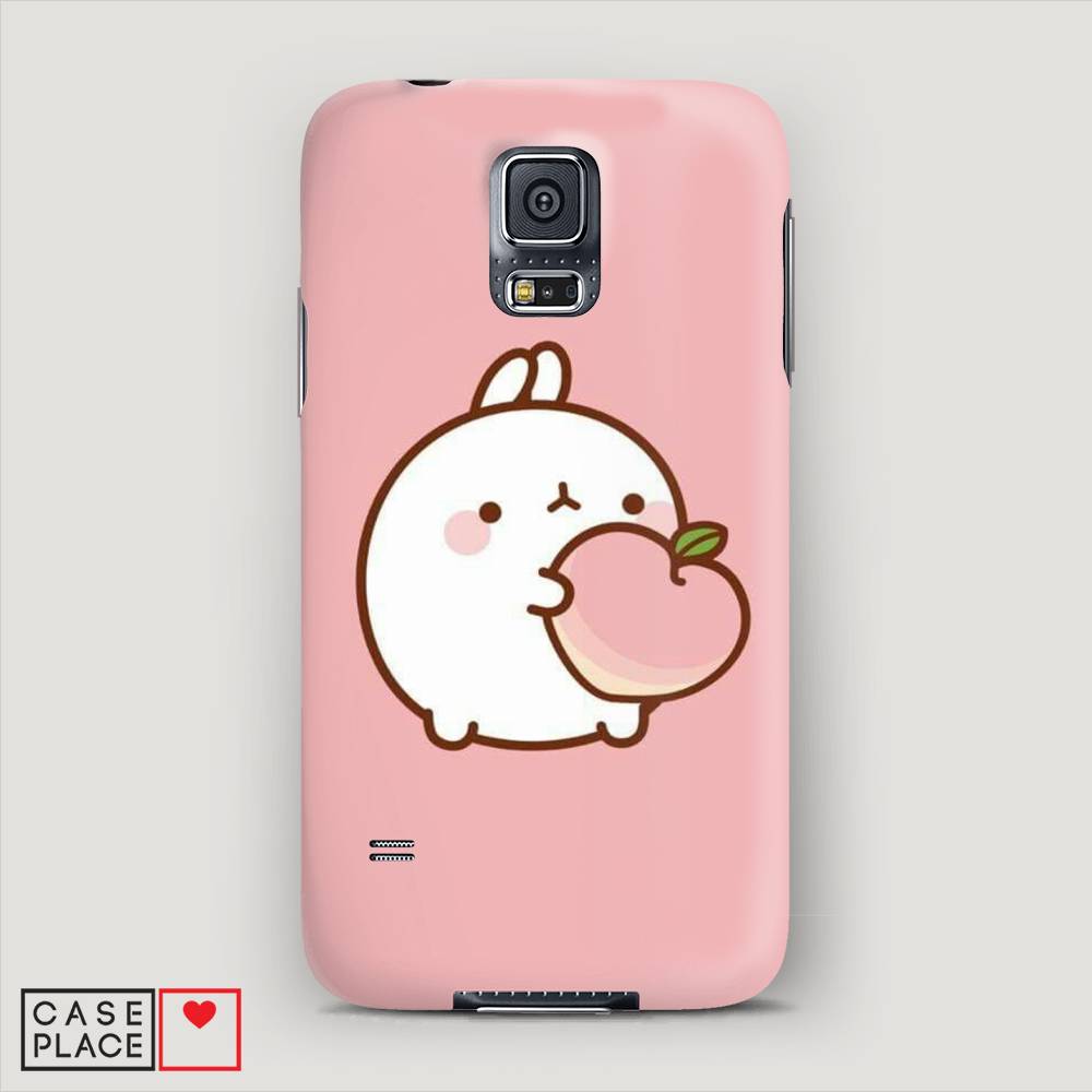 

Чехол Awog "Кролик с персиком" для Samsung Galaxy S5 mini, 24220-1