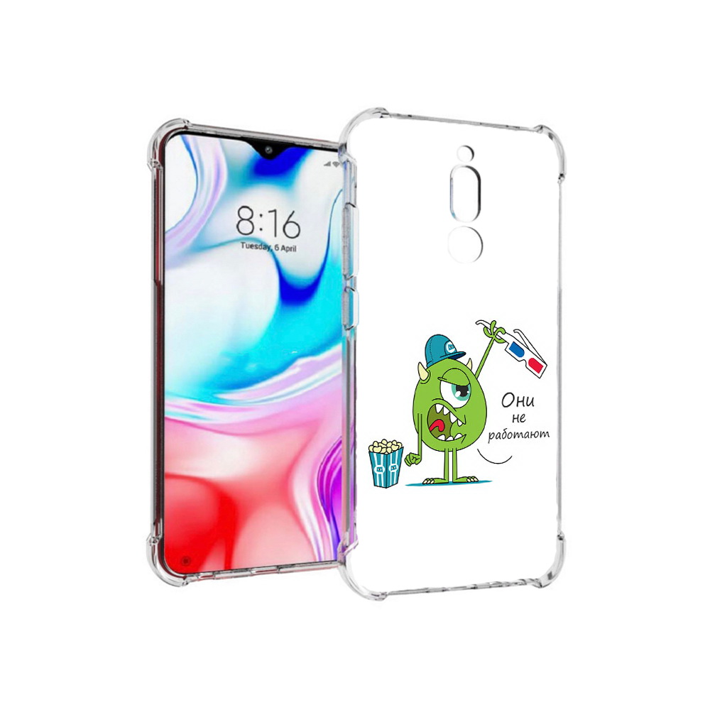 

Чехол MyPads Tocco для Xiaomi Redmi 8 Очки не работают (PT138911.300.129), Прозрачный, Tocco