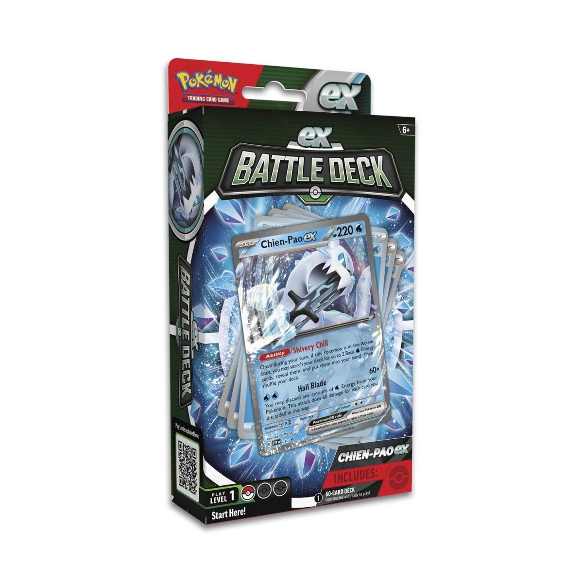 

Настольная игра Nintendo Pokemon TCG Колода EX Battle Deck Покемон Chien-Pao EX англ, TCG