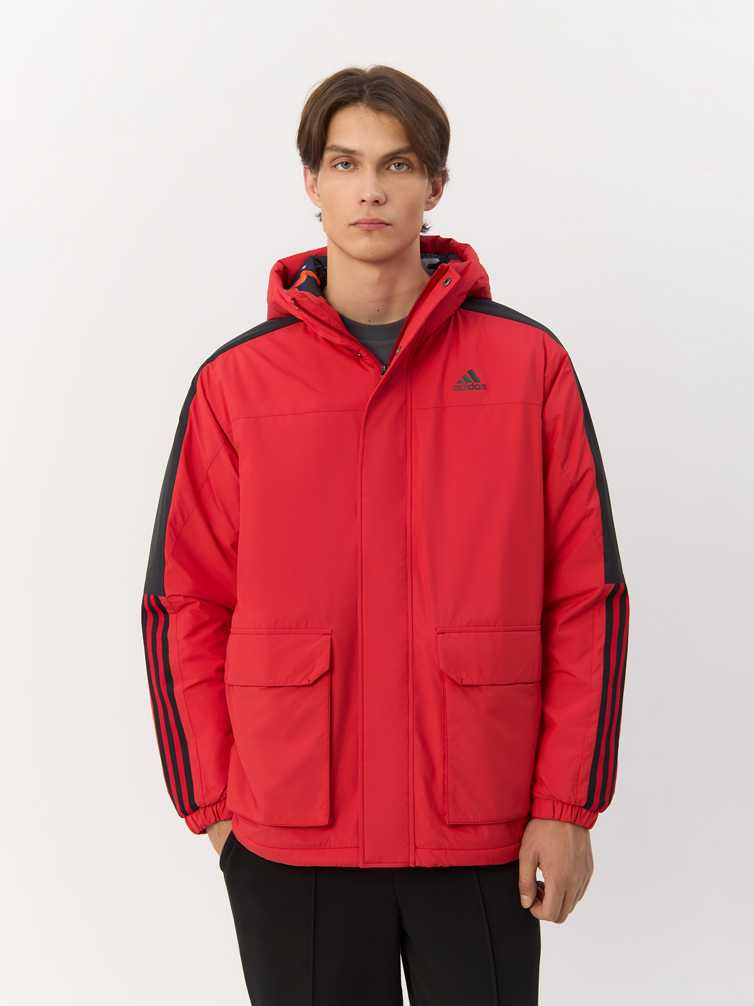 

Куртка мужская Adidas Cny X-Bu Jacket Chinese New Year GN7382 красная 48 RU, Красный, Cny X-Bu Jacket Chinese New Year