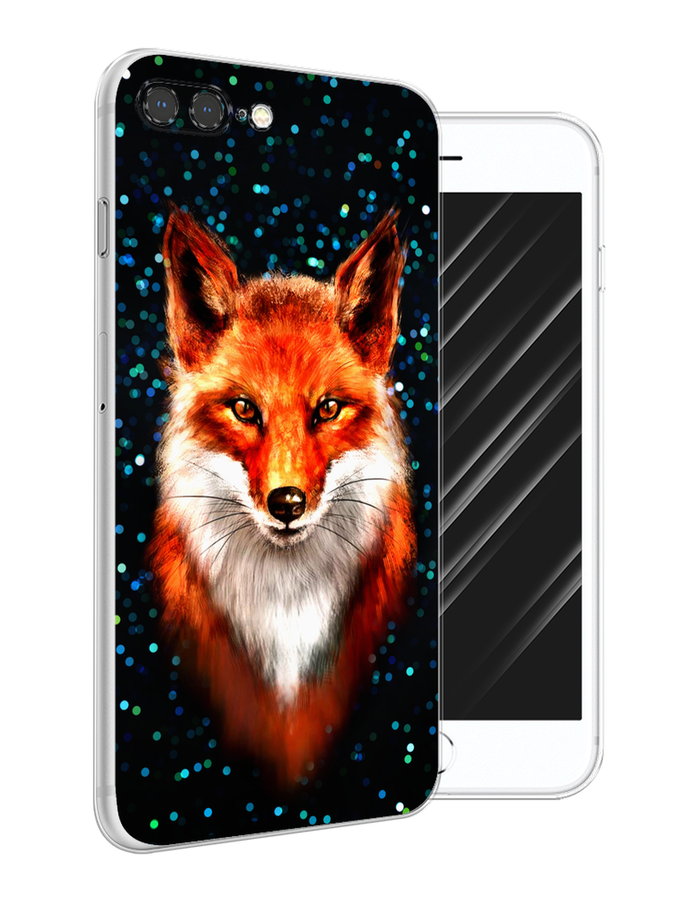 

Чехол Awog на Apple iPhone 7 Plus / Айфон 7 Plus "Волшебная лиса", Разноцветный, 10750-1