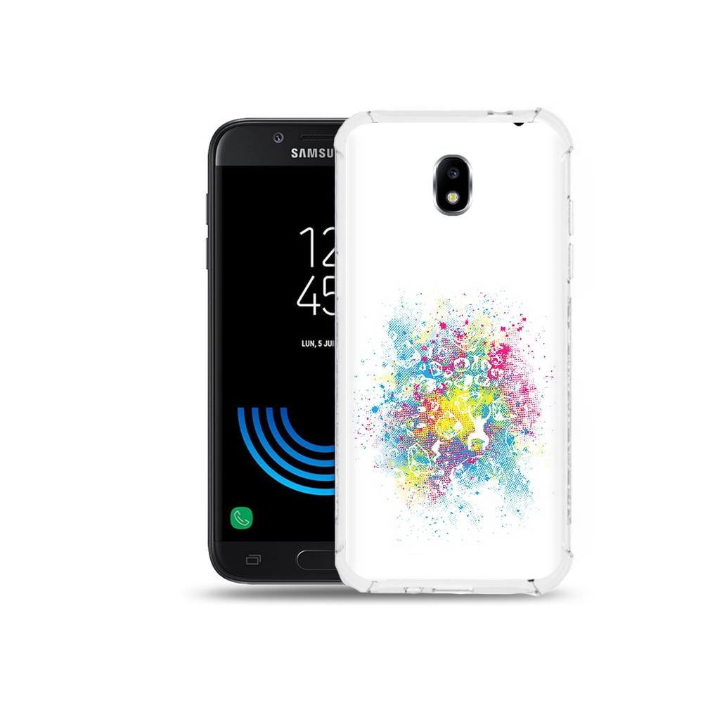 

Чехол MyPads Tocco для Samsung Galaxy J5 (2017) акварель абстракция, Прозрачный, Tocco