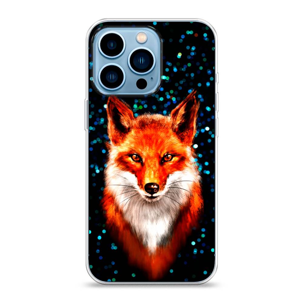 фото Чехол awog "волшебная лиса" для apple iphone 13 pro