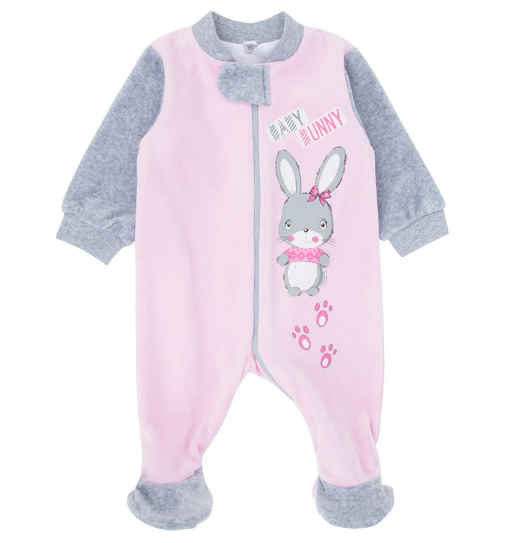

Комбинезон Leader Kids Веселые друзья розовый р.74, GL000744056