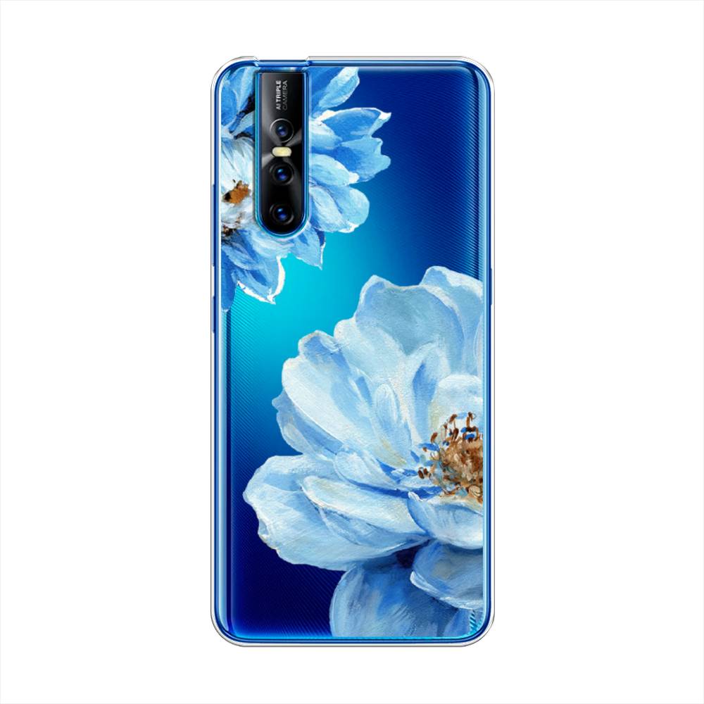 

Чехол Awog на Vivo V15 Pro "Голубые клематисы", Разноцветный, 261150-8