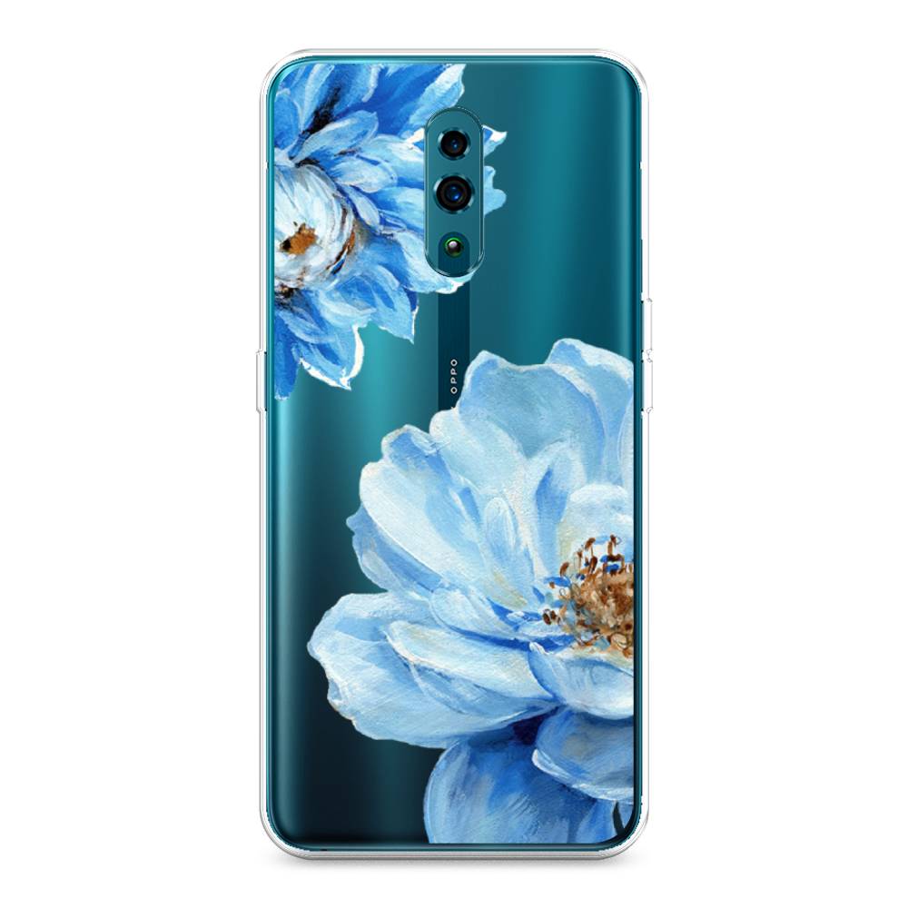 

Чехол Awog на Oppo Reno "Голубые клематисы", Разноцветный, 250750-8
