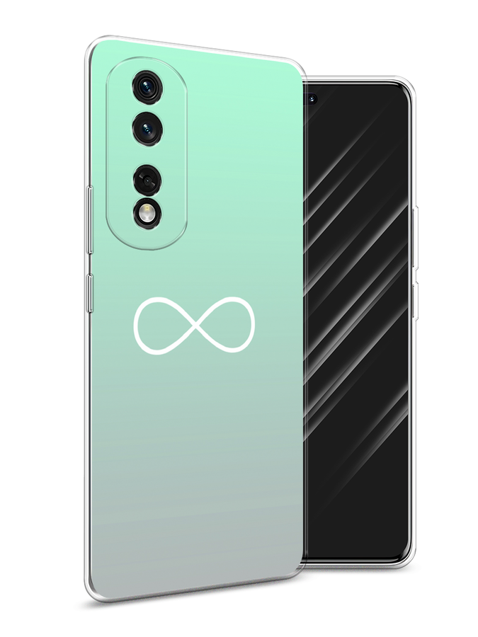 

Чехол Awog на Honor 80 Pro "Бесконечность от Тиффани", Голубой, 6120450-4