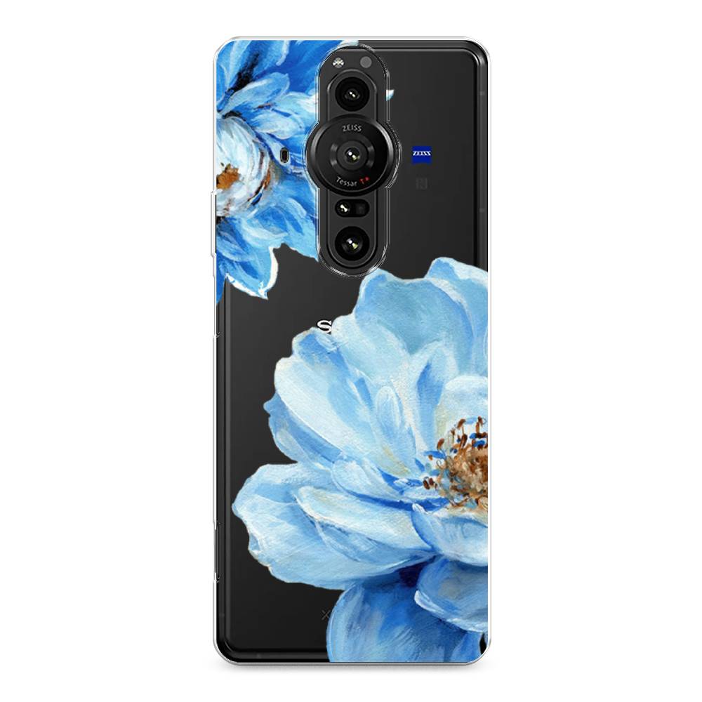 

Чехол Awog на Sony Xperia Pro-I "Голубые клематисы", Разноцветный, 55050-8