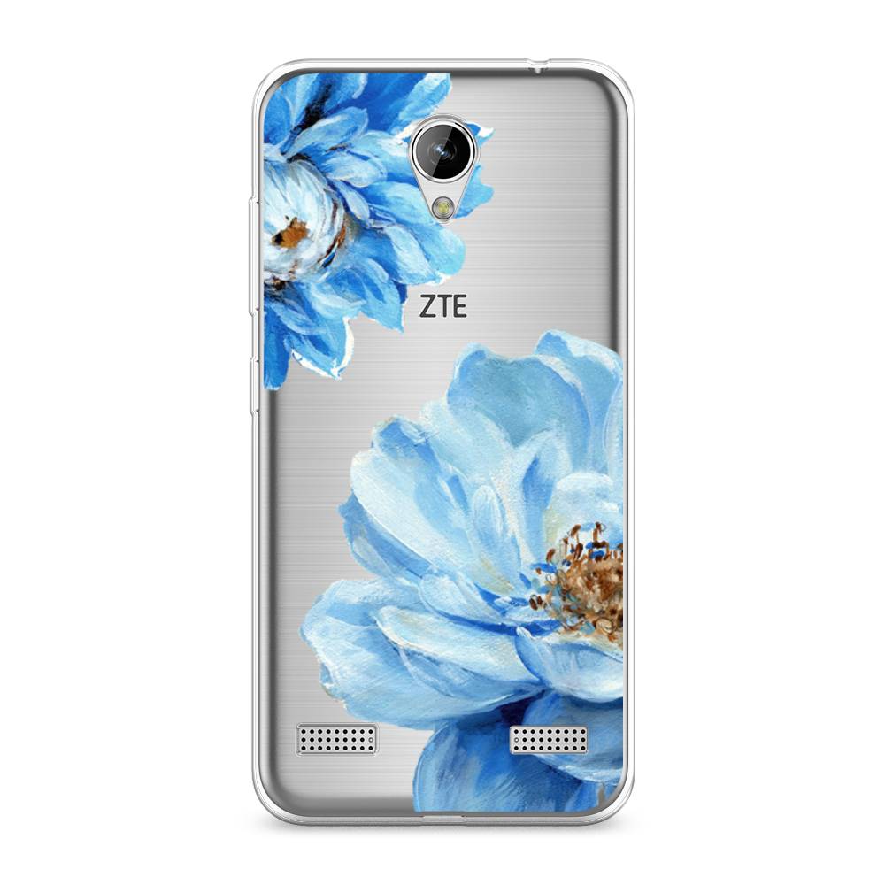 

Чехол Awog на ZTE Blade A520 / ЗТЕ Блэйд A520 "Голубые клематисы", 132050-8