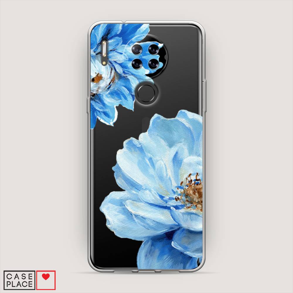 

Чехол Awog на Blackview A80 "Голубые клематисы", Разноцветный, 280150-8