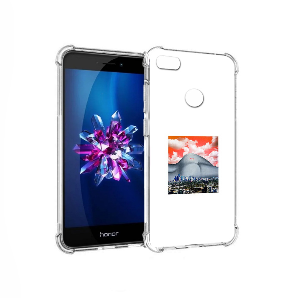 

Чехол MyPads Tocco для Honor 8 Lite город с девушкой на фоне (PT62584.26.297), Прозрачный, Tocco