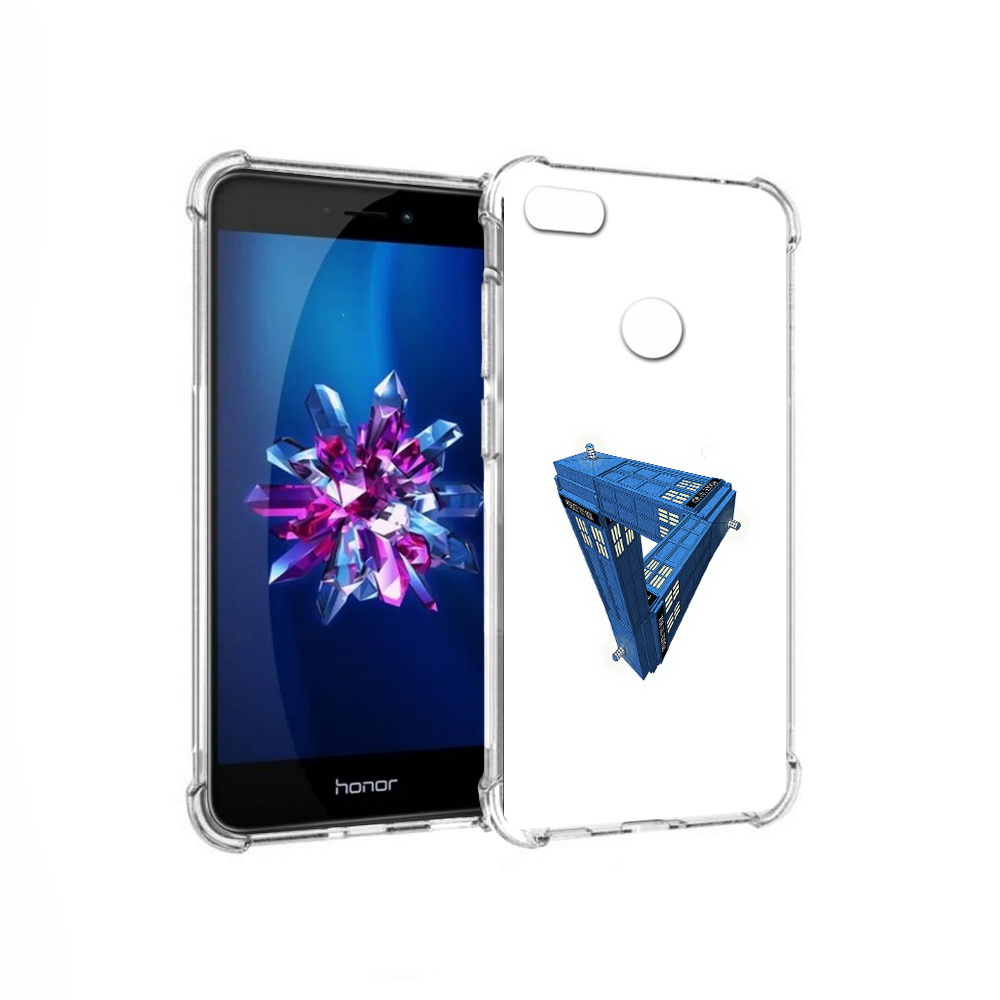 

Чехол MyPads Tocco для Honor 8 Lite головолока абстракция (PT62584.26.291), Прозрачный, Tocco