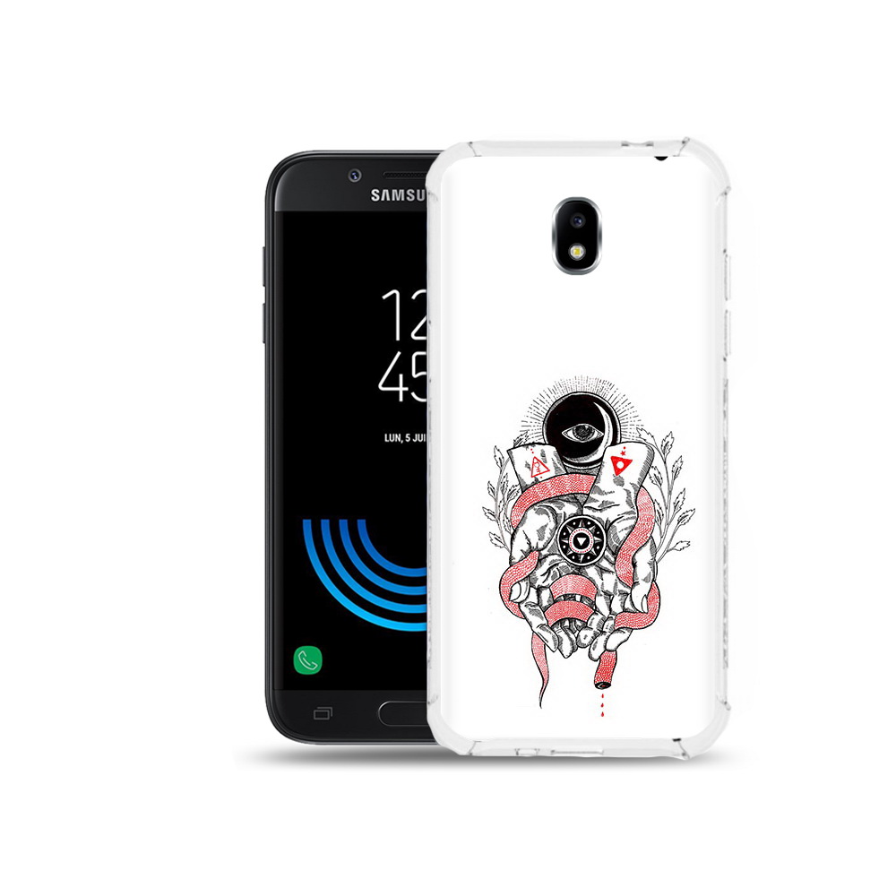 

Чехол MyPads Tocco для Samsung Galaxy J5 (2017) абстрация связанные руки, Прозрачный, Tocco