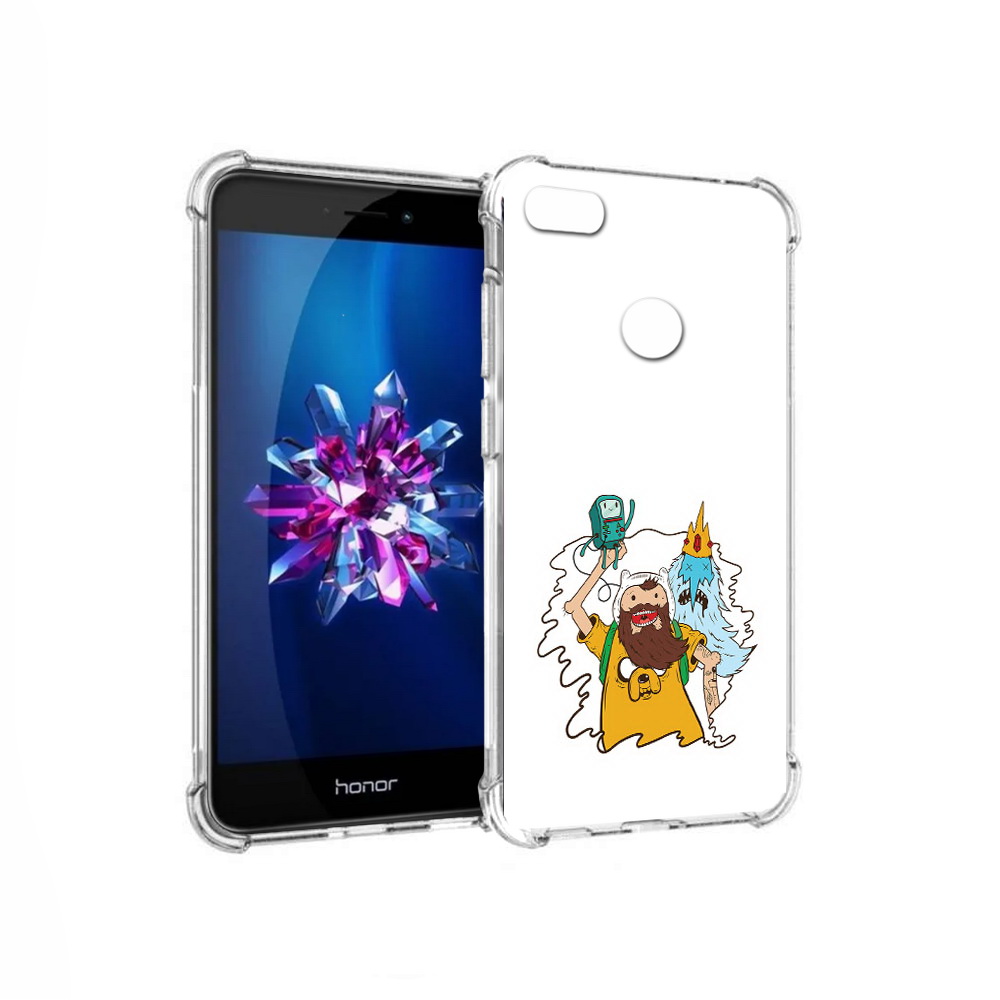 

Чехол MyPads Tocco для Honor 8 Lite время приключений старый Финн (PT62584.26.279), Прозрачный, Tocco