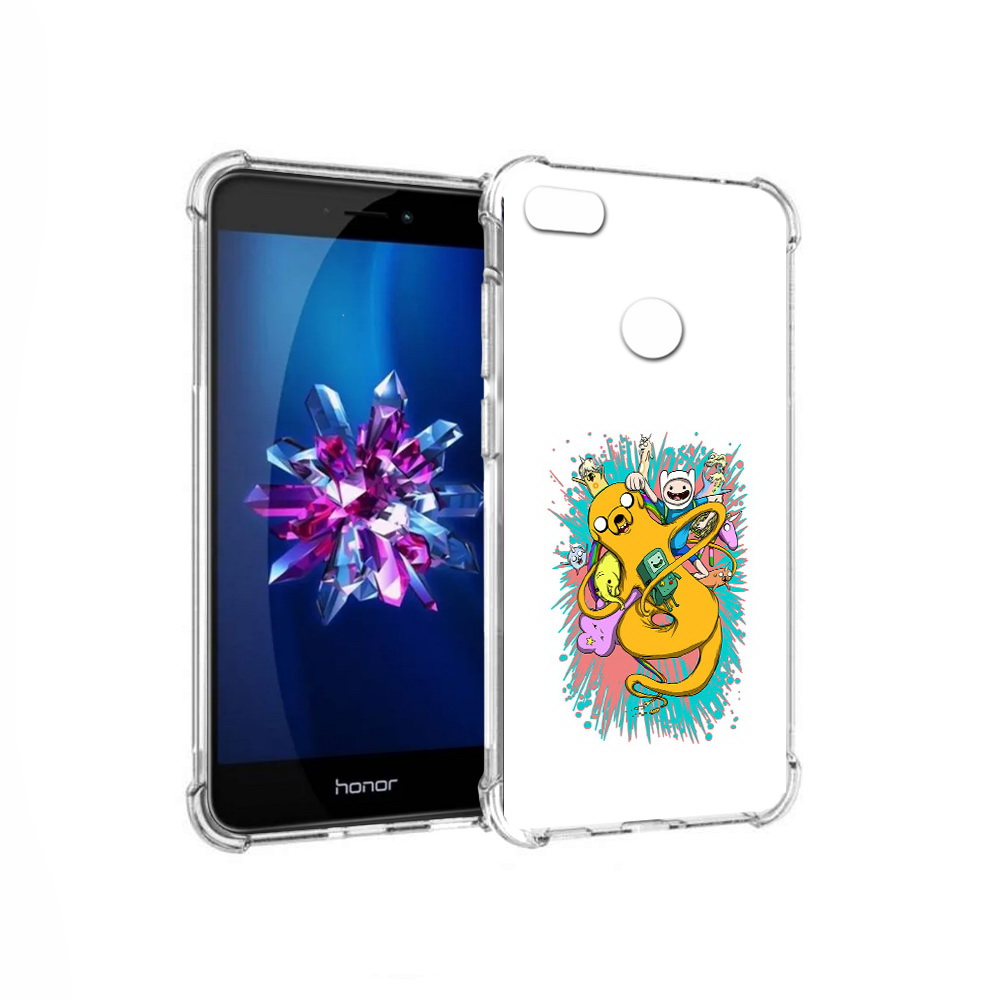 

Чехол MyPads Tocco для Honor 8 Lite время приключений рисунок (PT62584.26.276), Прозрачный, Tocco