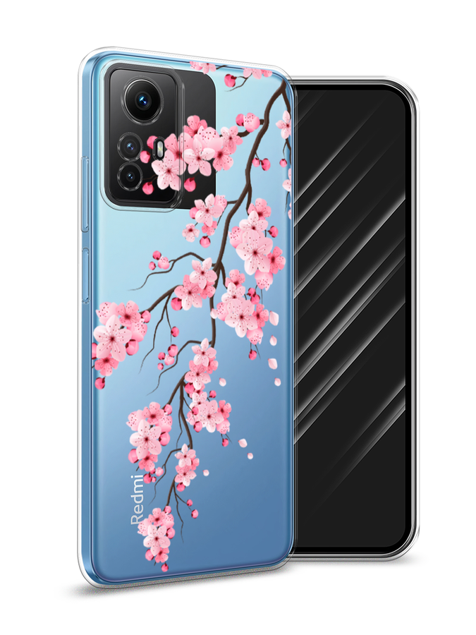 

Чехол Awog на Xiaomi Redmi Note 12S "Розовая сакура", Розовый;белый;коричневый, 318950-8